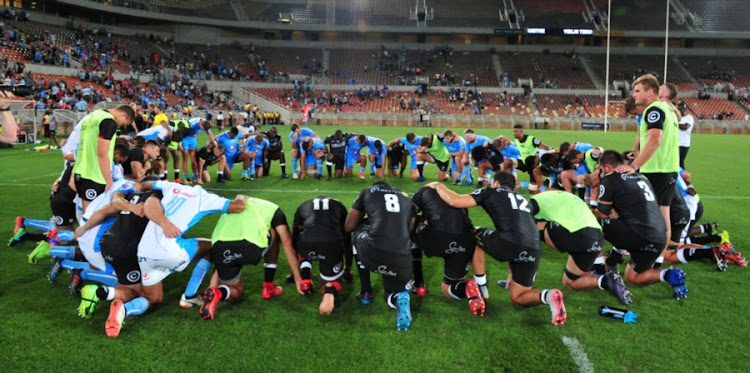 General view after the Super Rugby friendly match between Vodacom Bulls and Cell C Sharks at Peter Mokaba Stadium on January 27, 2018 in Polokwane, South Africa.