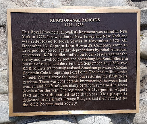 KING'S ORANGE RANGERS 1775 - 1783 This Royal Provincial (Loyalist) Regiment was raised in New York in 1775. It saw action in New Jersey and New York and was redeployed to Nova Scotia in November...