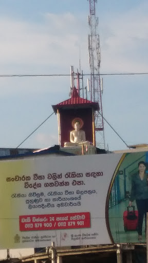 Buddha Statue at Sarasavi Building