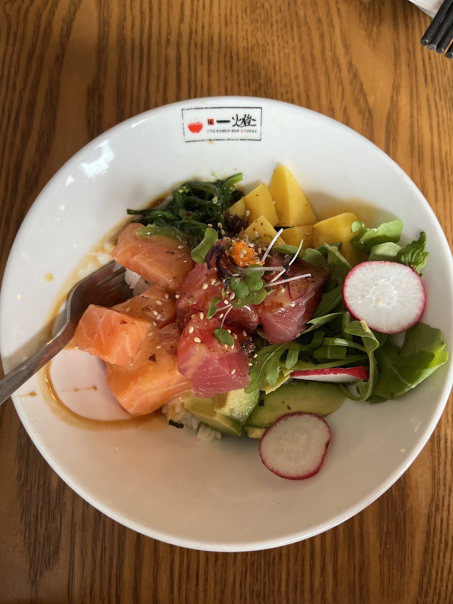 Gluten-Free at Itto Ramen & Japanese Tapas