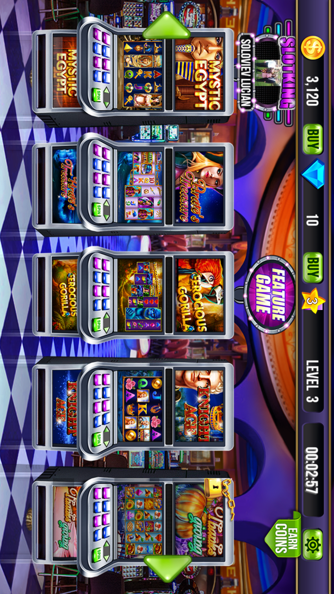 Android application Double Lucky Slots screenshort