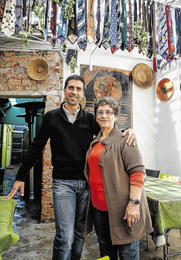 FAMILY TIES: Jose da Cunha and his mother Maria da Cunha