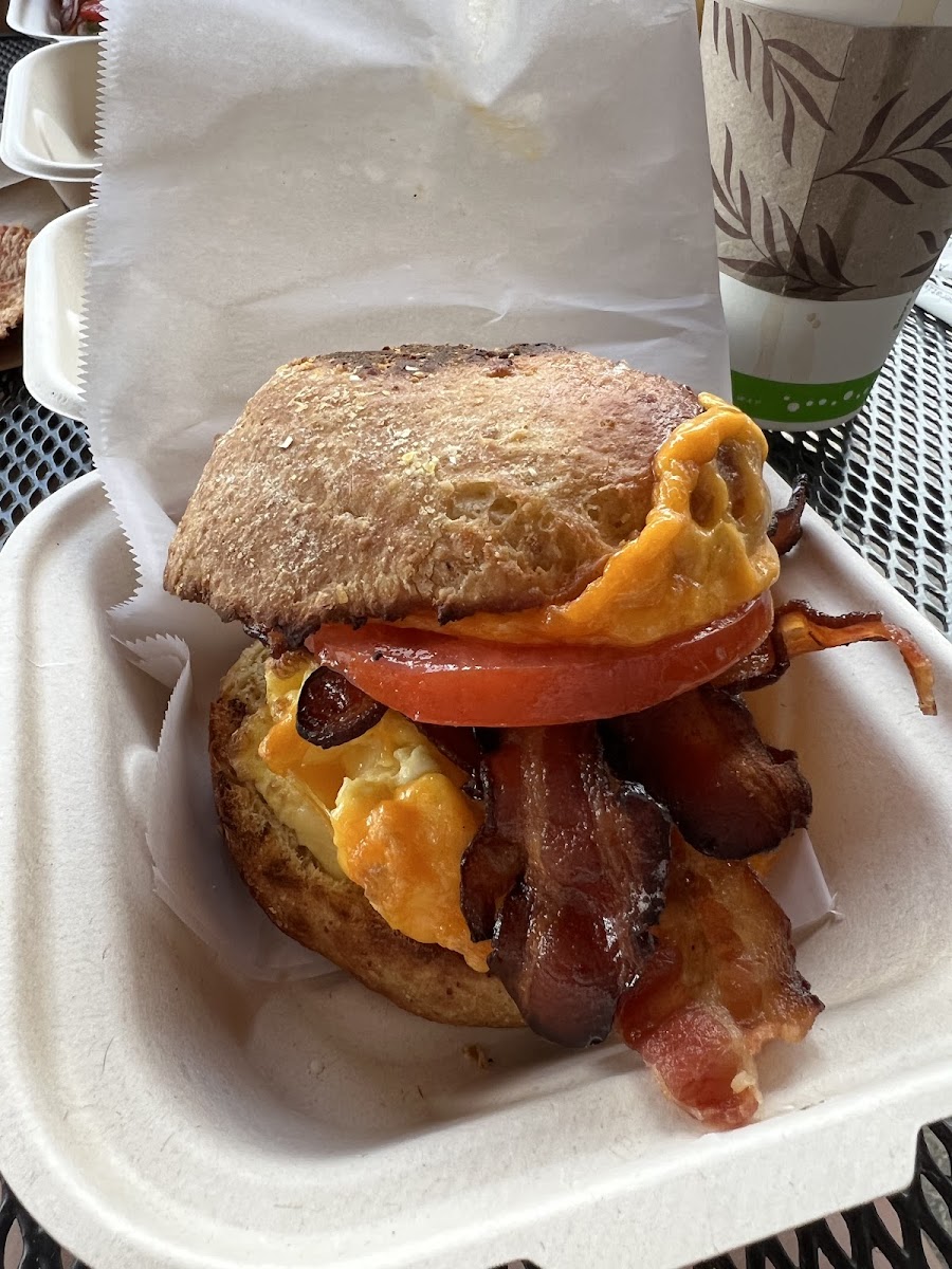 Breakfast sandwich