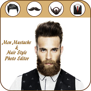 Download Man Mustache Hair Style : Stylish Man Photo Editor For PC Windows and Mac