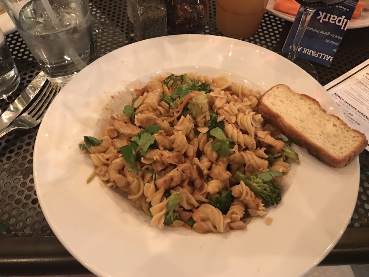 Thai peanut pasta. Absolutely fantastic!