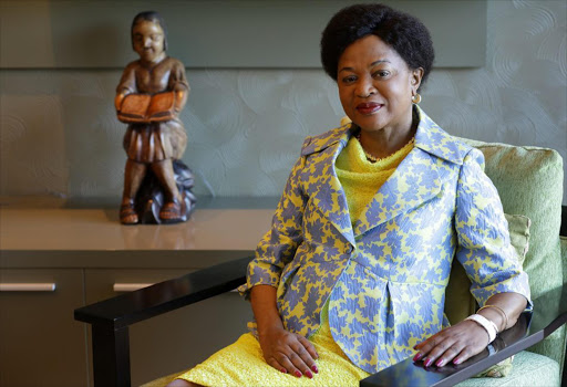 Speaker of parliament, Baleka Mbete on August 6, 2015.