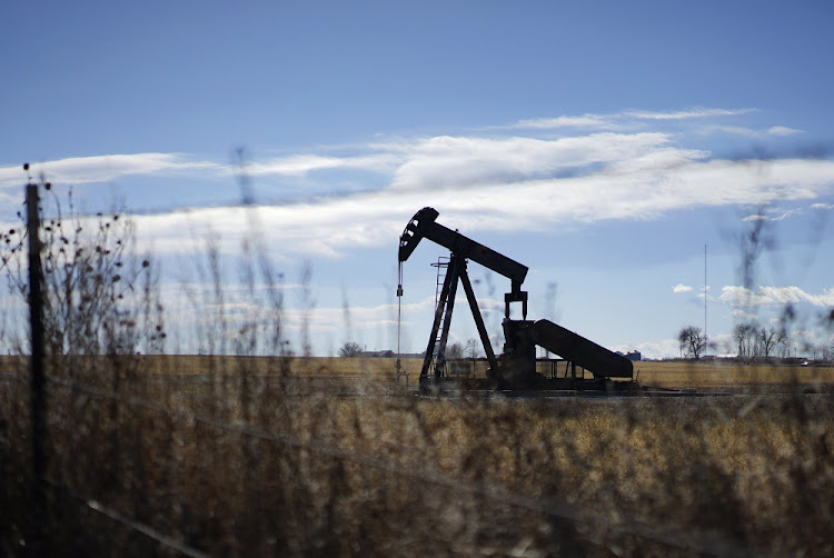 An oil well is seen near Denver, Colorado. Picture: Reuters