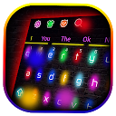 ダウンロード Sparkle Neon Lights  Keyboard Theme をインストールする 最新 APK ダウンローダ