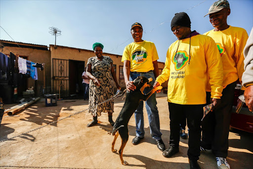 The provincial leadership of the African National Congress (ANC) engaged the community of Thembisa, Ekurhuleni region in the lead up to the Gauteng Manifesto launch on 04 June at the FNB stadium. Gauteng Chair, cde Paul Mashatile lead the delegation comprising of ANC volunteers from the surrounding communities. Picture: Moeletsi Mabe/The Times