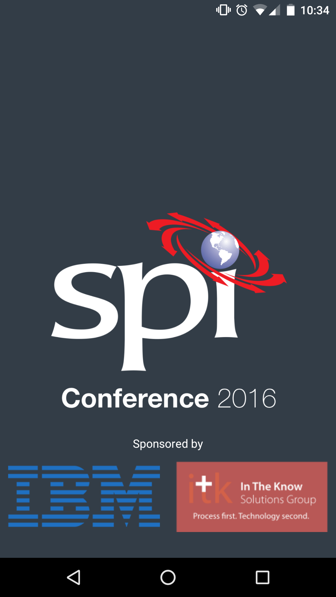 Android application SPI Conference 2016 screenshort