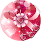 Download pink silk heart theme lovely wallpaper For PC Windows and Mac 1.1.1