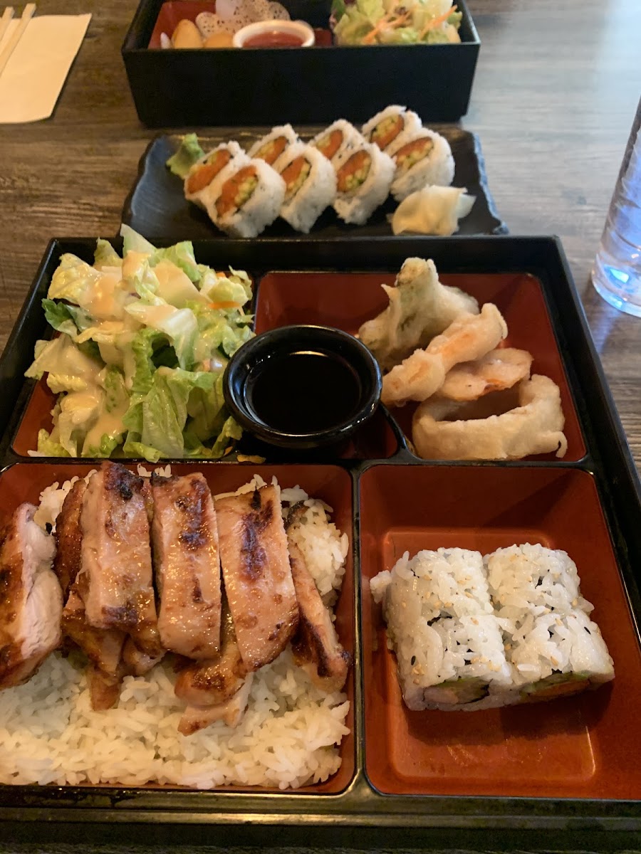 Gluten free bento box