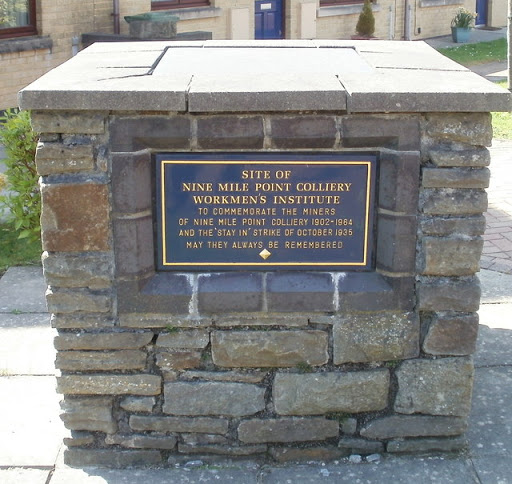 The plaque is in the residential cul-de-sac Nine Mile Point Court. Link © Copyright Jaggery and licensed for reuse under this Creative Commons Licence . Submitted via Geograph