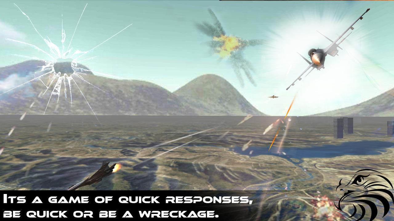 Android application Jet Fighter Dogfight Chase 3D screenshort