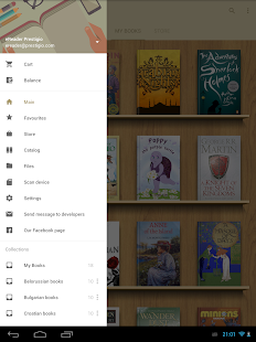   eReader Prestigio: Book Reader- screenshot thumbnail   