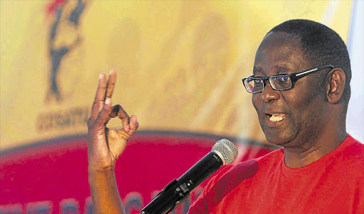 Cosatu leader Zwelinzima Vavi. File photo.