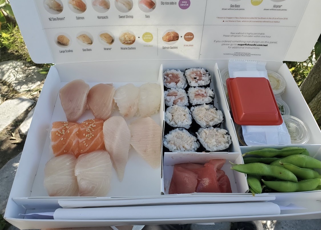 Gluten-Free Sushi at SUGARFISH by sushi nozawa