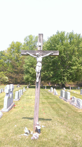 Sacred Heart Cemetery - Crucifix