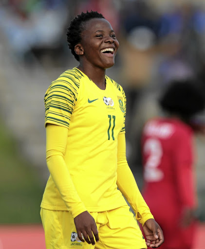 Banyana Banyana striker Thembi Kgatlana.