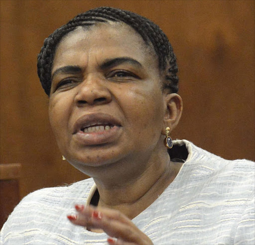 Former communications minister Dina Pule