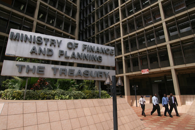The Treasury Building. Senate, National Assembly feud over funds for counties.