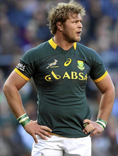 Duane Vermeulen has presence.