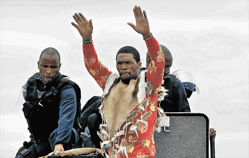 Maskandi singer Khulekani Mseleku, popularly known as Mgqumeni, who was believed to be dead and buried in 2009, has suddenly made a shocking reappearance Picture: TEBOGO LETSIE