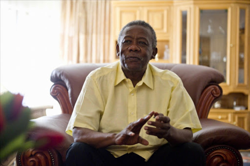Former police commissioner Jackie Selebi during an interview at his home on October 12, 2013 in Pretoria, South Africa. Selebi was released on medical parole in 2012 after being convicted for fraud. File photo.
