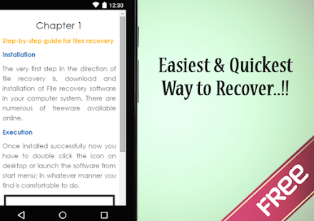 How to download Recover Deleted File Guide 2.0 apk for pc