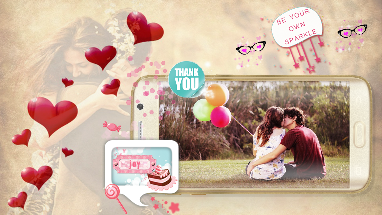 Android application Valentine`s Day Love Ecards screenshort