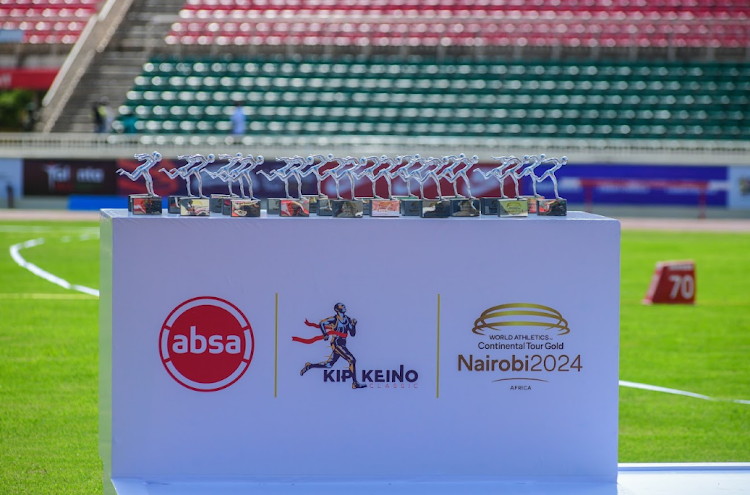 The Absa Kip Keino Classic sponsored by Absa Bank, at the Nyayo National Stadium on April 20, 2024.