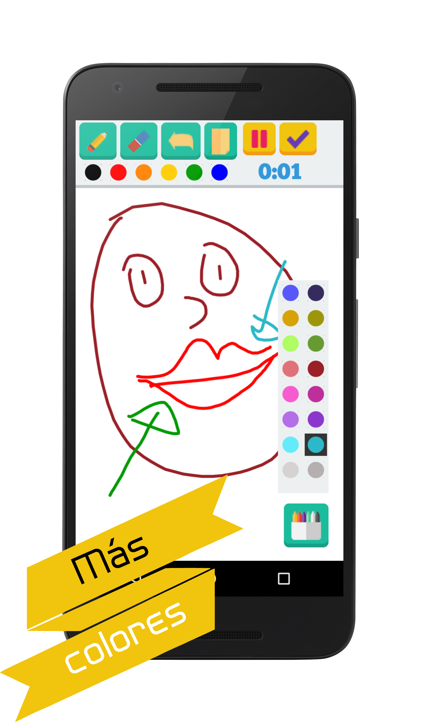 Android application Pictionario Party Plus screenshort