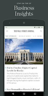 The Wall Street Journal: News screenshot for Android