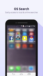 OS10 Launcher for Phone 7 Screenshot