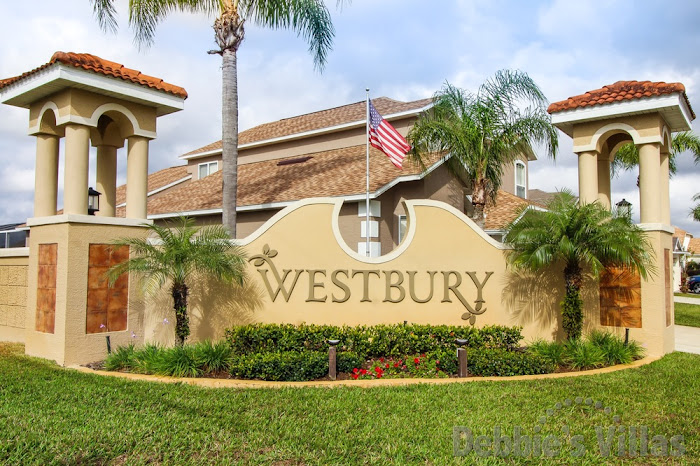 Entrance to Westbury, a peaceful community in Davenport