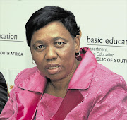 Education minister Angie Motshekga. File photo.