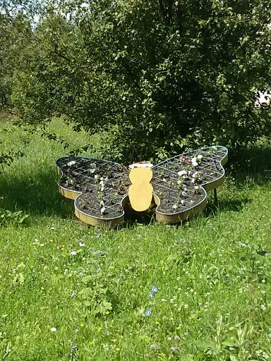 Бабочка-клумба