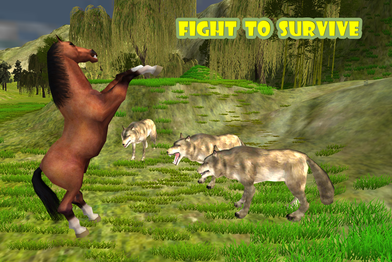 Android application Ultimate Horses of the Forest screenshort