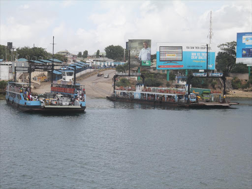 The Likoni ferry crossing channel. /ELKANA JACOB