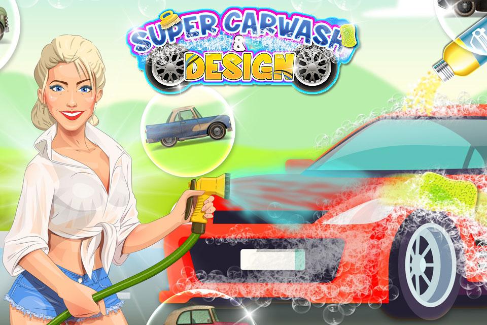 Android application Super Carwash Design screenshort