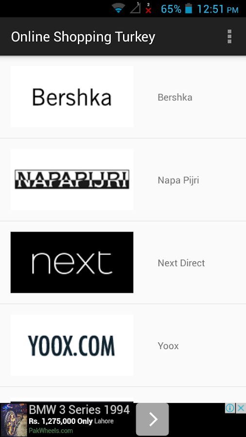 Online Shopping Turkey — приложение на Android