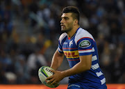 Damian De Allende of the Stormers during the match between DHL Stormers and Reds at DHL Newlands Stadium on March 24, 2018 in Cape Town, South Africa.