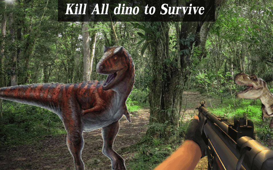 Android application Deadly Dinosaur Hunting screenshort
