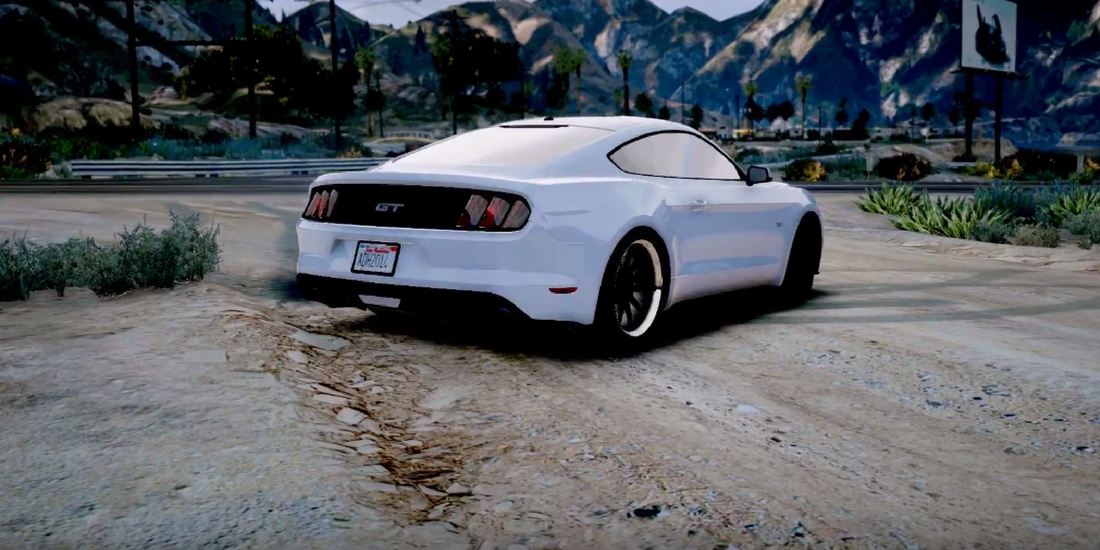 Android application Driving Mustang Simulator 3D screenshort