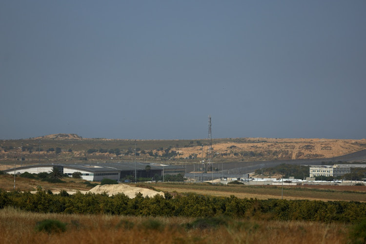 A general view of the Erez Crossing with the Gaza Strip in the background after the Israeli cabinet approved the reopening of the crossing into northern Gaza, on April 5 2024. Picture: HANNAH MCKAY/REUTERS