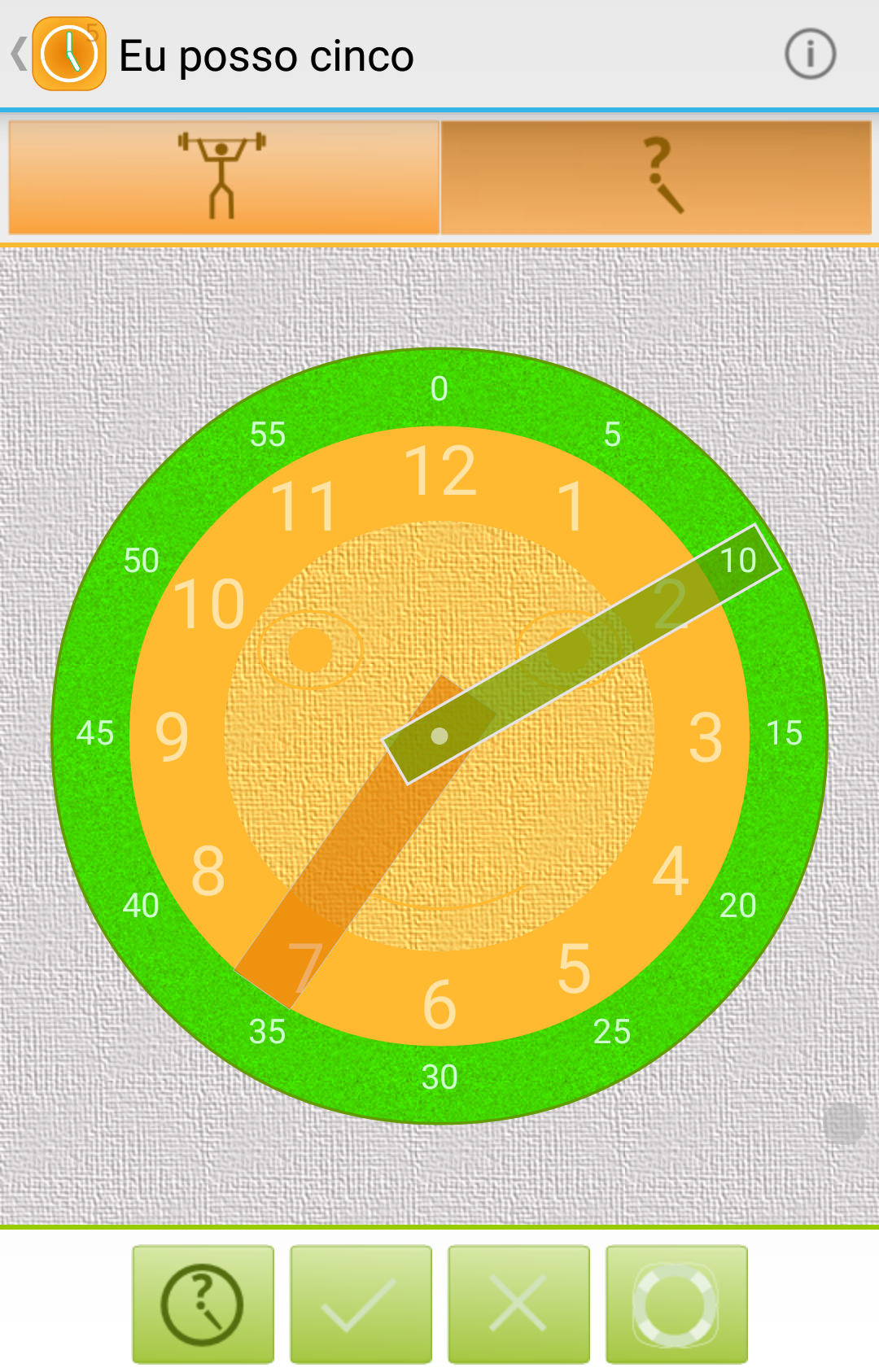 Android application Clock and time for kids (FREE) screenshort