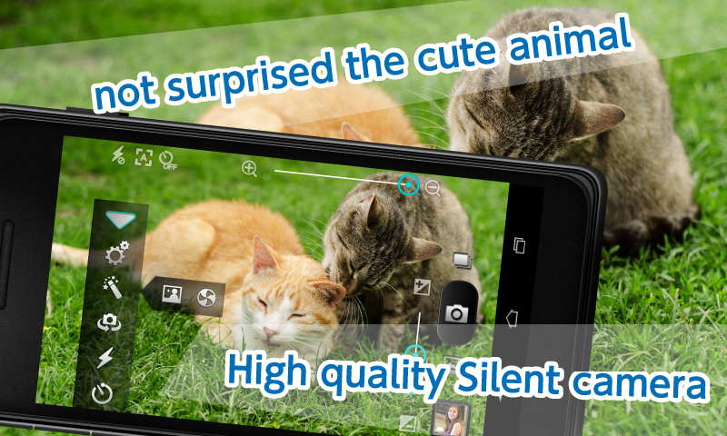 Android application Silent Camera Continuous shooting-Hi-Speed-Quality screenshort