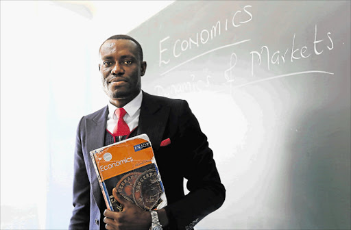 EXTRA MILE: EL Science College teacher Solomon Baah Onwona has been nominated for a national excellence in teaching award Picture: SIBONGILE NGALWA