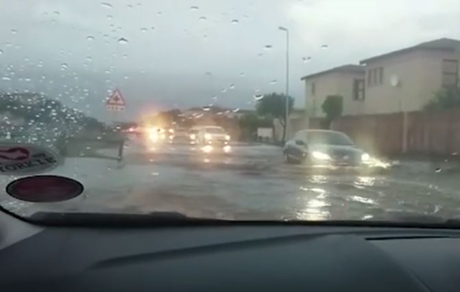 Floods in Cape Town.