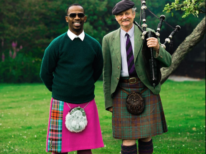 Zakes Bantwini recently spent time in Scotland.